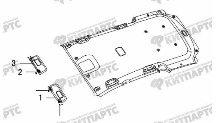 Козырек солнцезащитный Great Wall Hover H5